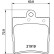 Brake Pad Set, disc brake 8DB 355 008-961 Hella, Thumbnail 4