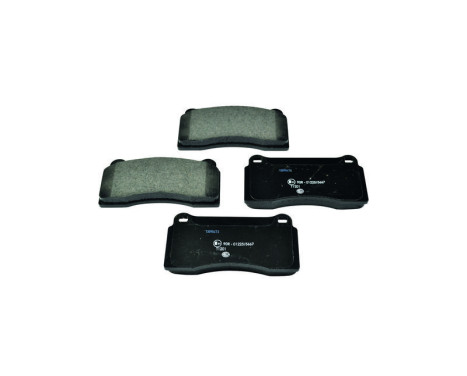 Brake Pad Set, disc brake 8DB 355 008-981 Hella