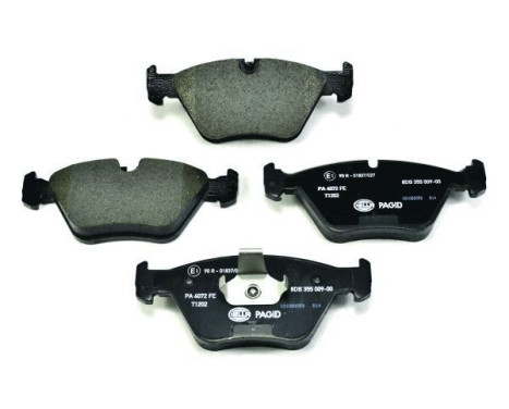 Brake Pad Set, disc brake 8DB 355 009-001 Hella Pagid GmbH, Image 2