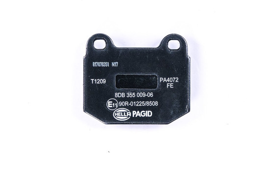 Brake Pad Set, disc brake 8DB 355 009-061 Hella, Image 3
