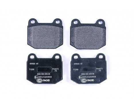 Brake Pad Set, disc brake 8DB 355 009-061 Hella