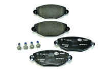 Brake Pad Set, disc brake 8DB 355 009-071 Hella Pagid GmbH