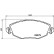 Brake Pad Set, disc brake 8DB 355 009-071 Hella, Thumbnail 4