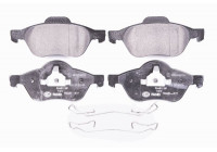 Brake Pad Set, disc brake 8DB 355 009-091 Hella