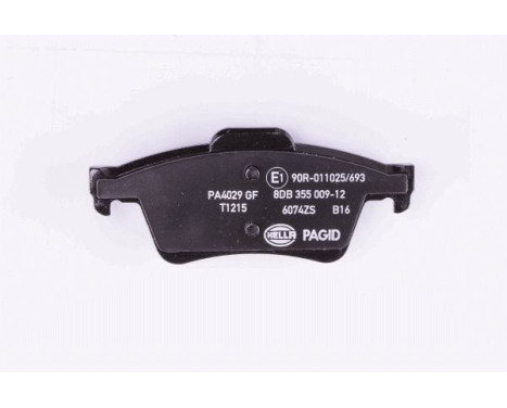 Brake Pad Set, disc brake 8DB 355 009-121 Hella, Image 3