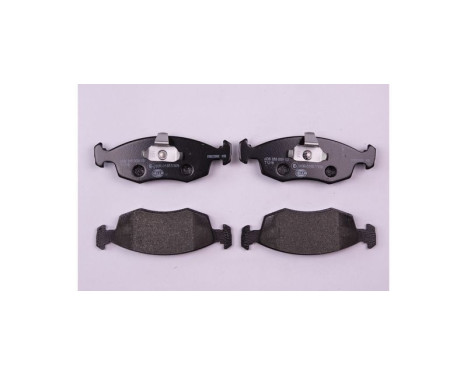 Brake Pad Set, disc brake 8DB 355 009-131 Hella