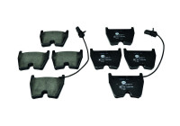 Brake Pad Set, disc brake 8DB 355 009-191 Hella