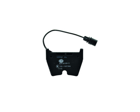 Brake Pad Set, disc brake 8DB 355 009-191 Hella, Image 2