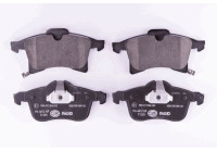 Brake Pad Set, disc brake 8DB 355 009-221 Hella Pagid GmbH