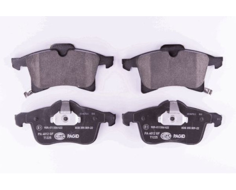 Brake Pad Set, disc brake 8DB 355 009-221 Hella