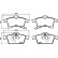 Brake Pad Set, disc brake 8DB 355 009-221 Hella, Thumbnail 4