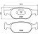 Brake Pad Set, disc brake 8DB 355 009-231 Hella, Thumbnail 4