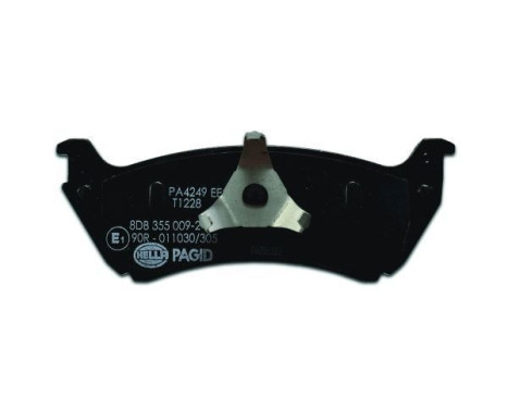 Brake Pad Set, disc brake 8DB 355 009-241 Hella Pagid GmbH, Image 3