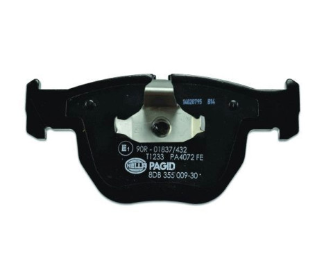 Brake Pad Set, disc brake 8DB 355 009-301 Hella Pagid GmbH, Image 3