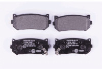 Brake Pad Set, disc brake 8DB 355 009-341 Hella Pagid GmbH