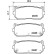 Brake Pad Set, disc brake 8DB 355 009-341 Hella, Thumbnail 4