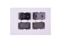 Brake Pad Set, disc brake 8DB 355 009-371 Hella