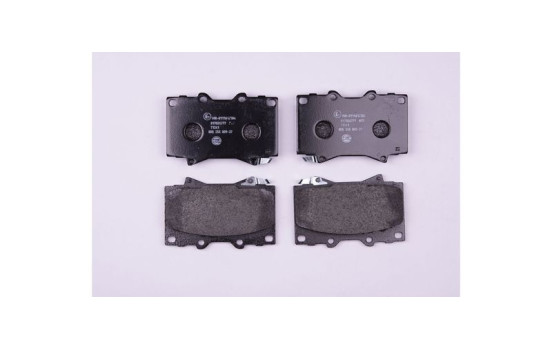 Brake Pad Set, disc brake 8DB 355 009-371 Hella