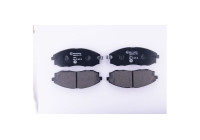 Brake Pad Set, disc brake 8DB 355 009-381 Hella