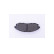 Brake Pad Set, disc brake 8DB 355 009-381 Hella, Thumbnail 2