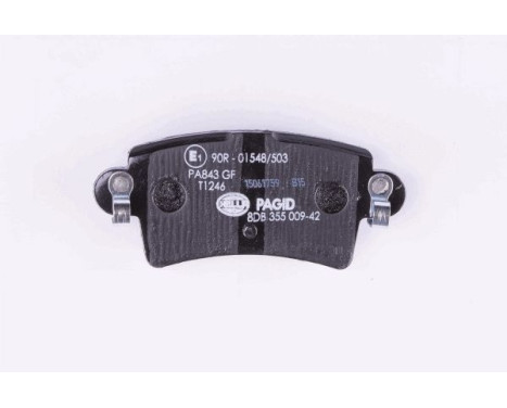 Brake Pad Set, disc brake 8DB 355 009-421 Hella, Image 3