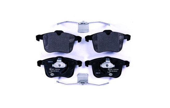 Brake Pad Set, disc brake 8DB 355 009-431 Hella