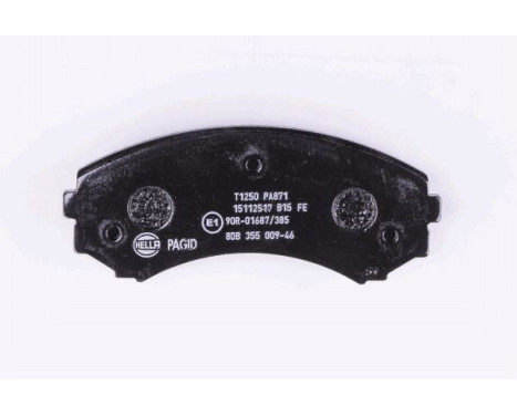 Brake Pad Set, disc brake 8DB 355 009-461 Hella Pagid GmbH, Image 3