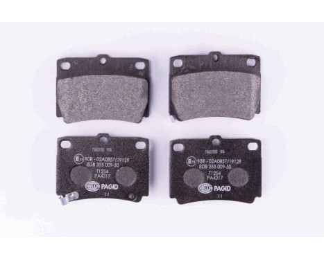 Brake Pad Set, disc brake 8DB 355 009-501 Hella Pagid GmbH, Image 2