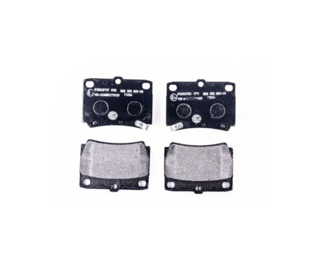 Brake Pad Set, disc brake 8DB 355 009-501 Hella