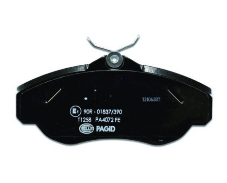 Brake Pad Set, disc brake 8DB 355 009-531 Hella Pagid GmbH, Image 2