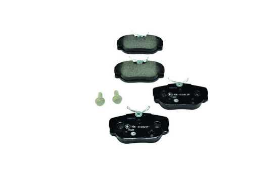 Brake Pad Set, disc brake 8DB 355 009-541 Hella