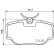 Brake Pad Set, disc brake 8DB 355 009-541 Hella, Thumbnail 4