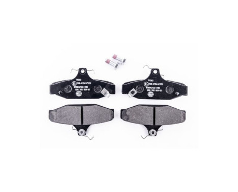 Brake Pad Set, disc brake 8DB 355 009-571 Hella