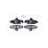 Brake Pad Set, disc brake 8DB 355 009-571 Hella
