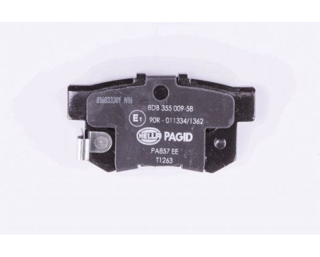 Brake Pad Set, disc brake 8DB 355 009-581 Hella, Image 3