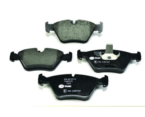 Brake Pad Set, disc brake 8DB 355 009-651 Hella Pagid GmbH, Image 2