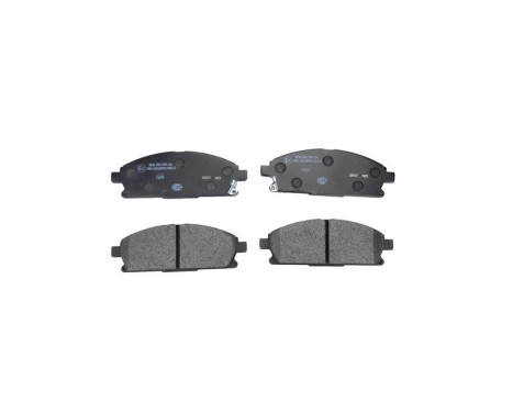 Brake Pad Set, disc brake 8DB 355 009-661 Hella