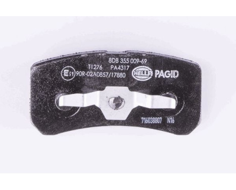 Brake Pad Set, disc brake 8DB 355 009-691 Hella Pagid GmbH, Image 3