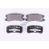 Brake Pad Set, disc brake 8DB 355 009-691 Hella, Thumbnail 2