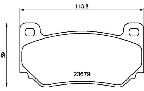 Brake Pad Set, disc brake 8DB 355 009-721 Hella, Image 4