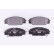 Brake Pad Set, disc brake 8DB 355 009-731 Hella, Thumbnail 2