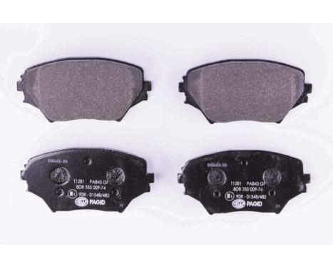 Brake Pad Set, disc brake 8DB 355 009-741 Hella Pagid GmbH, Image 2