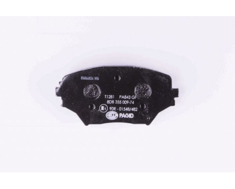 Brake Pad Set, disc brake 8DB 355 009-741 Hella Pagid GmbH, Image 3