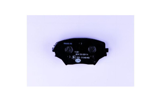 Brake Pad Set, disc brake 8DB 355 009-741 Hella, Image 2