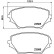 Brake Pad Set, disc brake 8DB 355 009-741 Hella, Thumbnail 4