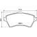 Brake Pad Set, disc brake 8DB 355 009-761 Hella, Thumbnail 4