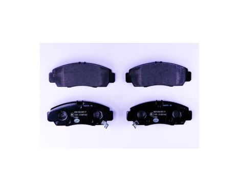 Brake Pad Set, disc brake 8DB 355 009-771 Hella