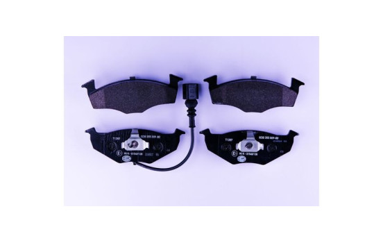 Brake Pad Set, disc brake 8DB 355 009-801 Hella