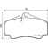 Brake Pad Set, disc brake 8DB 355 009-841 Hella