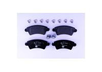 Brake Pad Set, disc brake 8DB 355 009-871 Hella